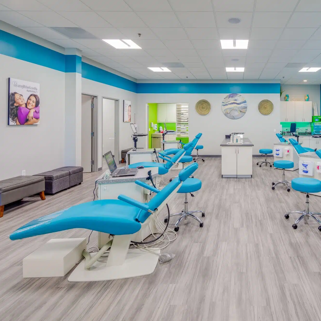 wow smiles team members smiling